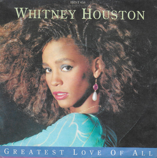 Whitney Houston - Greatest love of all (Engelse uitgave)