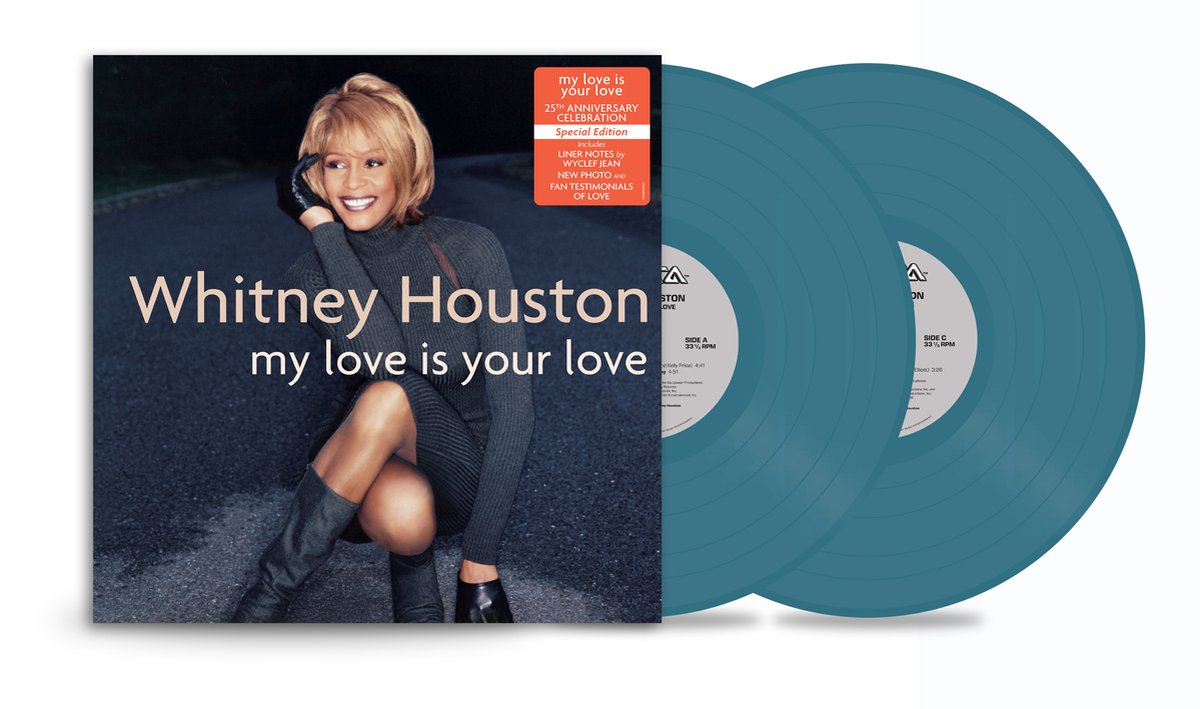Whitney Houston - My Love Is Your Love (Translucent blue vinyl) (LP)