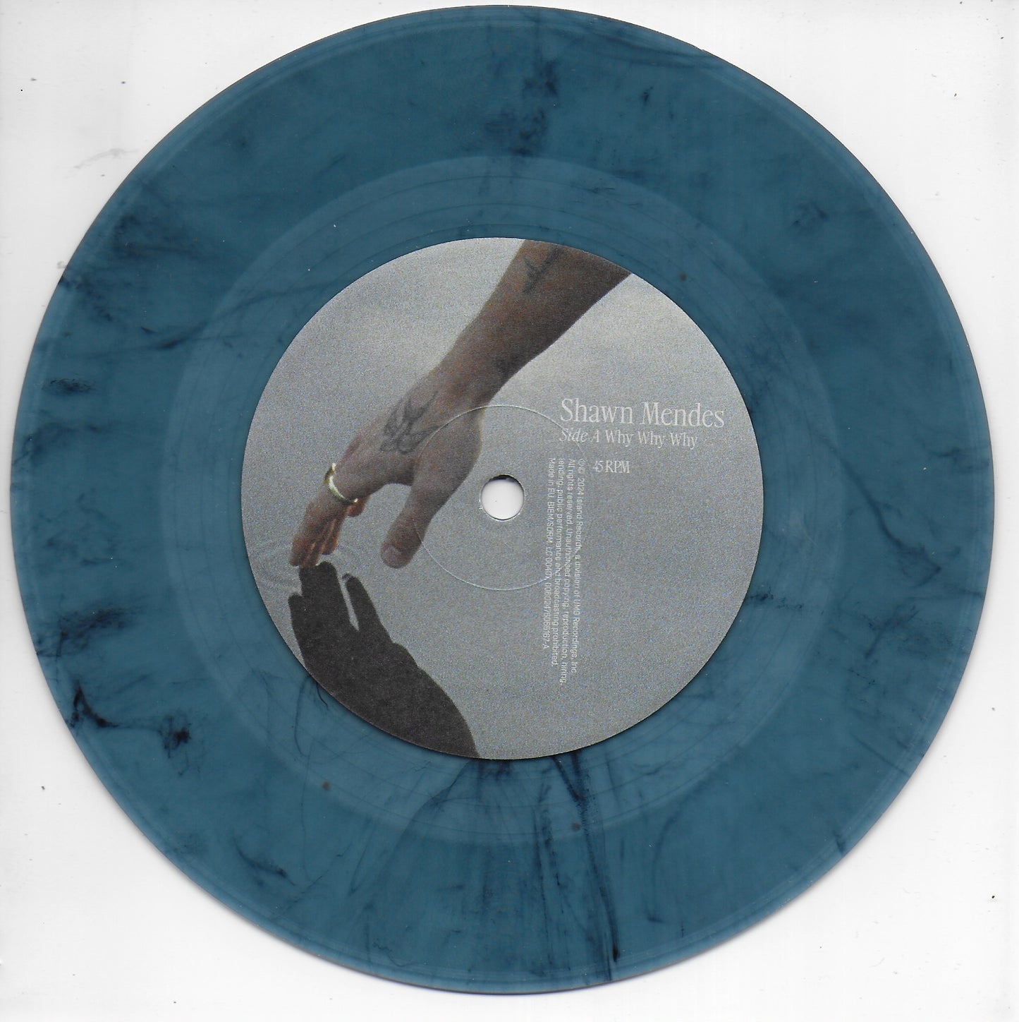 Shawn Mendes - Why why why / Isn't that enough (Blue marbled vinyl)