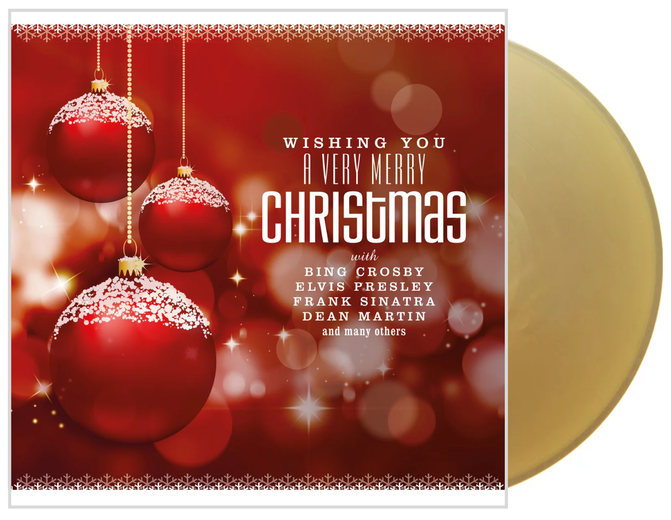 Various - Wishing You A Very Merry Christmas (Limited gold vinyl) (LP)