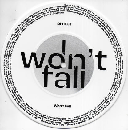Di-Rect - Won't fall (White vinyl)