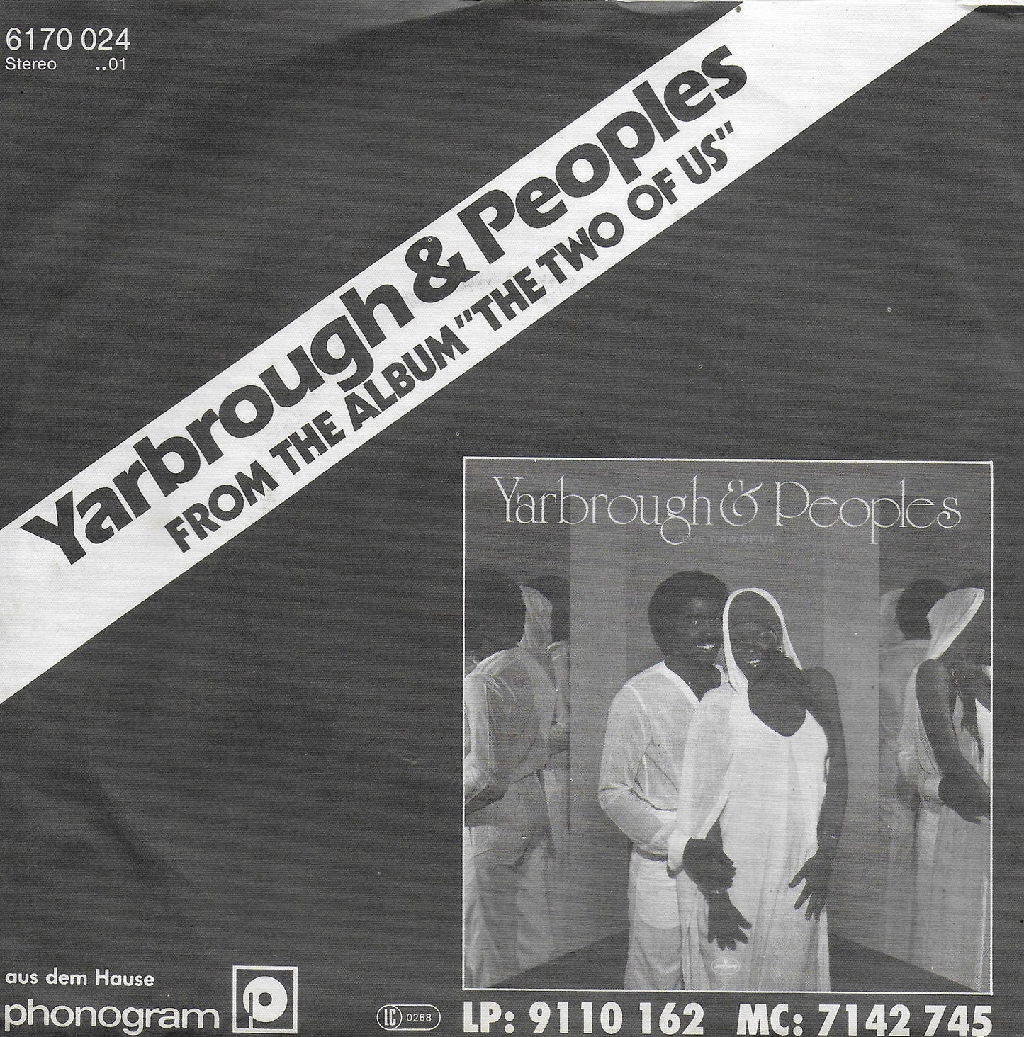 Yarbrough & Peoples - Don't stop the music (Duitse uitgave)