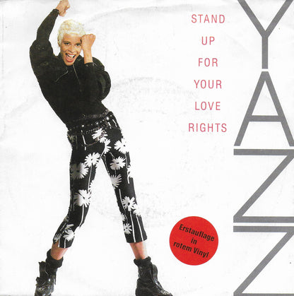 Yazz - Stand up for your love rights (Duitse uitgave, red vinyl)