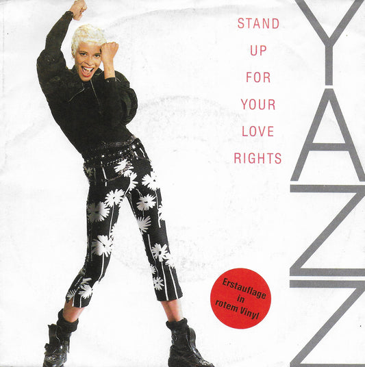 Yazz - Stand up for your love rights (Duitse uitgave, red vinyl)