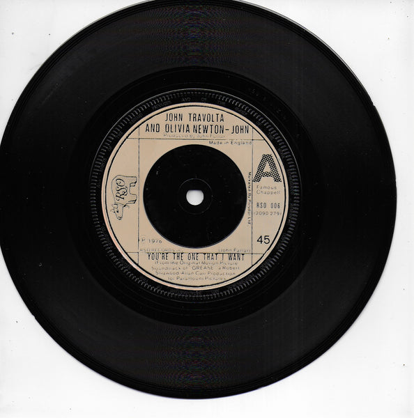 John Travolta & Olivia Newton John - You're the one that i want (Engelse uitgave)