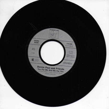 Bernie Paul and friends - You for me and me for you