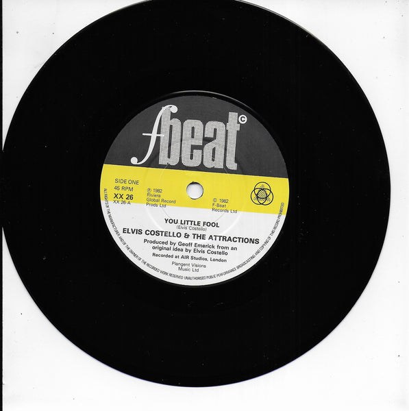 Elvis Costello & the Attractions - You little fool (Engelse uitgave)