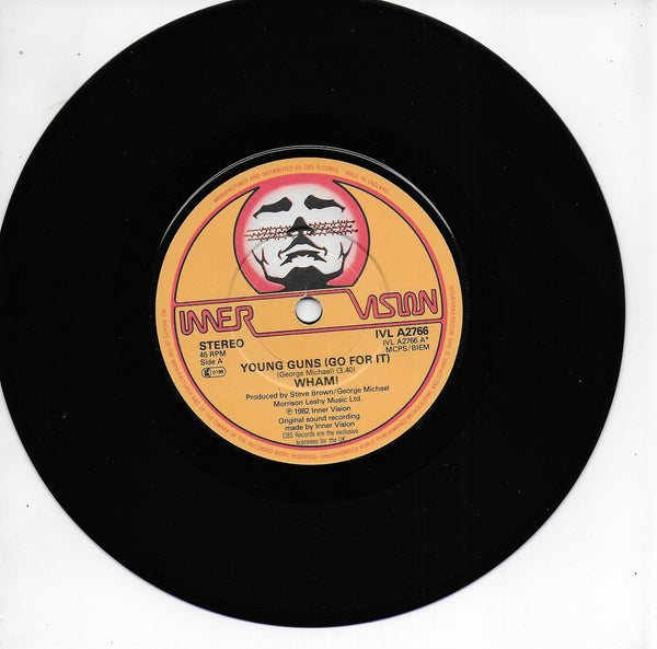 Wham! - Young guns (go for it) (Engelse uitgave)