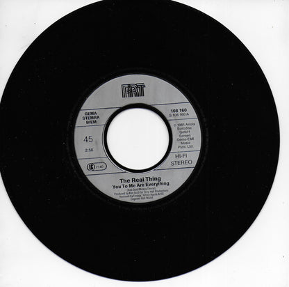 The Real Thing - You to me are everything (the decade remix 76-86) (Europese uitgave)