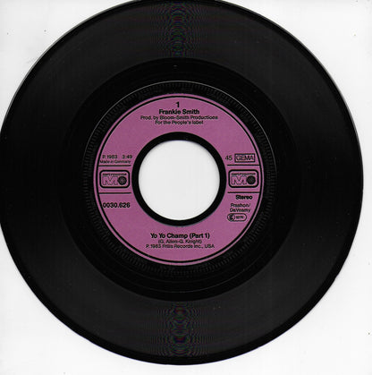 Frankie Smith - Yo yo champ (Duitse uitgave)