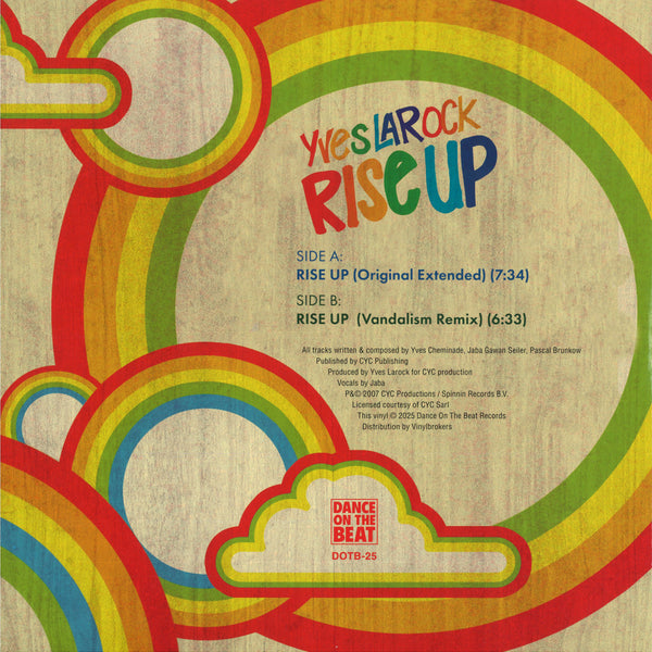 Yves Larock - Rise up (Green lime vinyl) (12" Maxi Single)