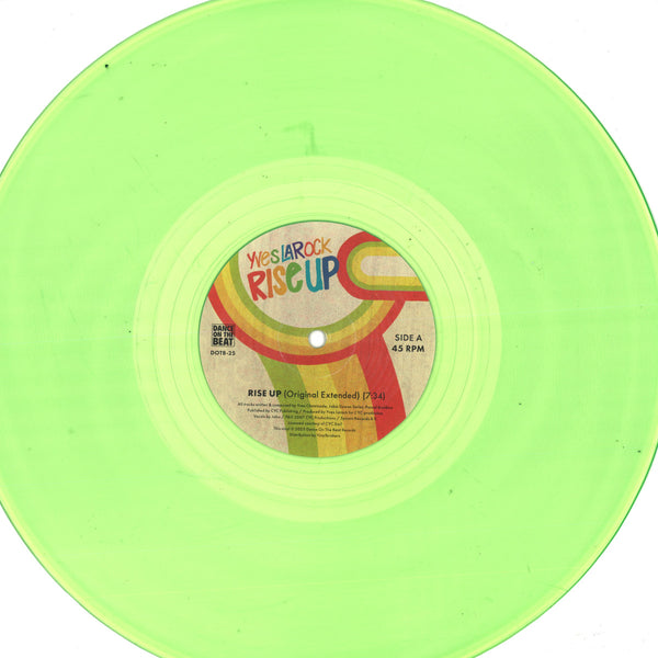 Yves Larock - Rise up (Green lime vinyl) (12" Maxi Single)