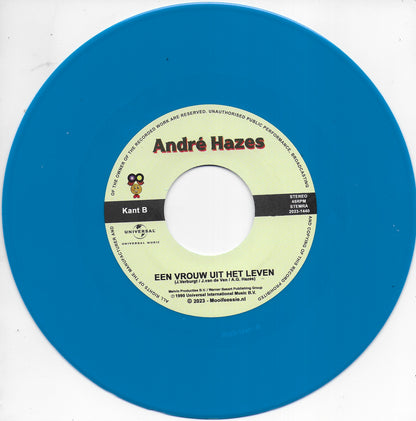 André Hazes - Zal jij mij nooit vergeten / Een vrouw uit het leven (Blue vinyl)