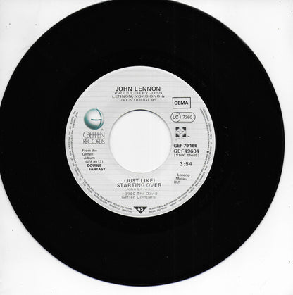 John Lennon - (just like) Starting over (Duitse uitgave)