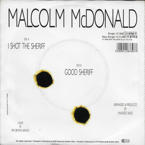 Malcolm McDonald - I shot the Sheriff