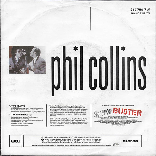 Phil Collins - Two hearts