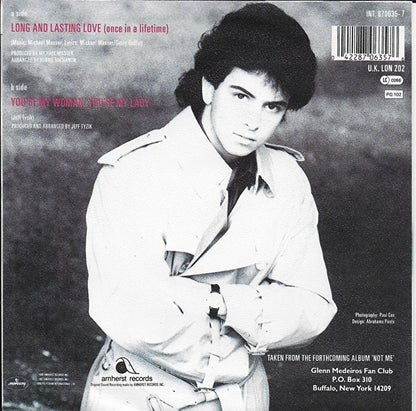 Glenn Medeiros - Long and lasting love (once in a lifetime)