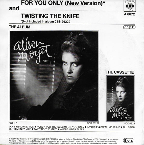 Alison Moyet - For you only (new version)