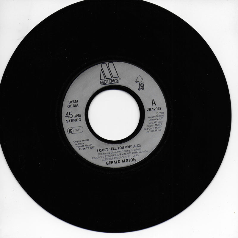 Gerald Alston - I can't tell you why