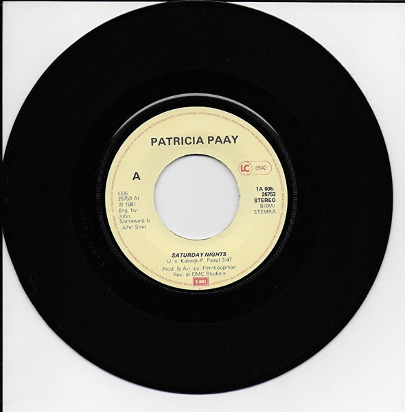 Patricia Paay - Saturday nights