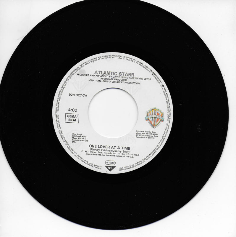 Atlantic Starr - One lover at a time