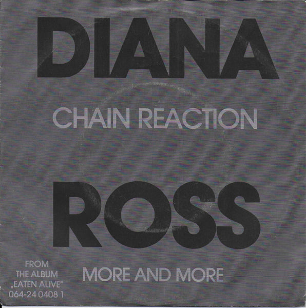 Diana Ross - Chain reaction (Alternative cover)