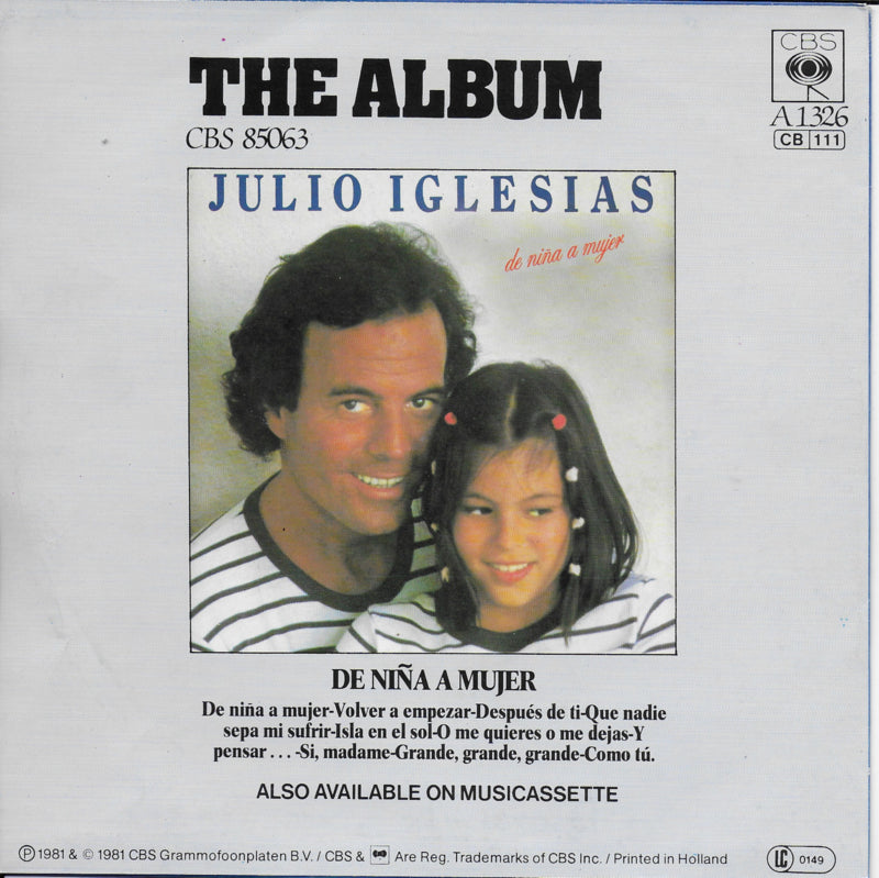 Julio Iglesias - De nina a mujer
