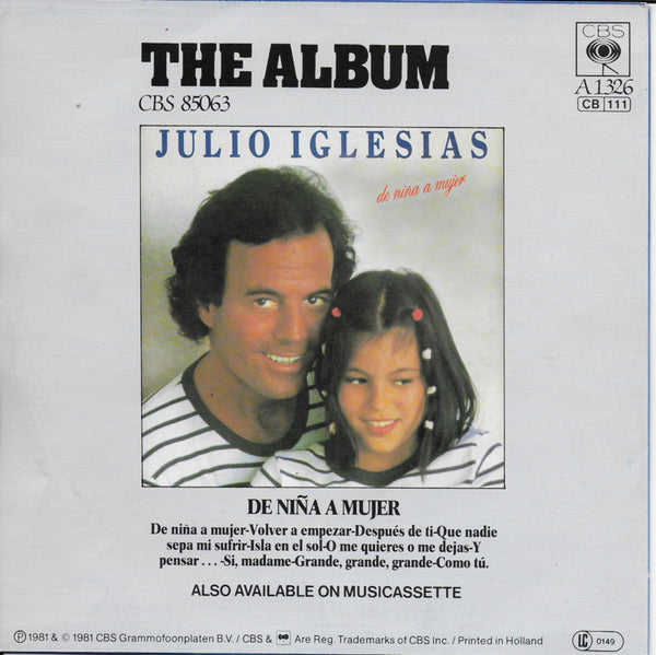 Julio Iglesias - De nina a mujer