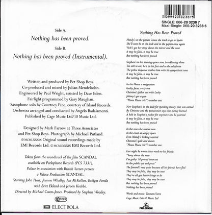 Dusty Springfield - Nothing has been proved