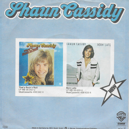 Shaun Cassidy - Hey Deanie (Duitse uitgave)