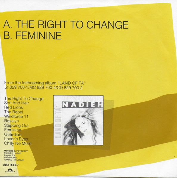 Nadieh - The right to change