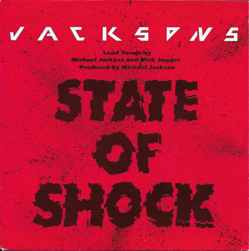 Jacksons with Mick Jagger - State of shock