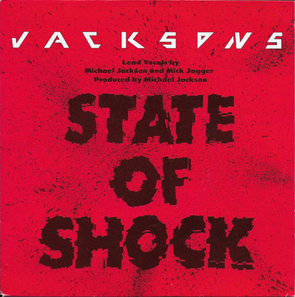 Jacksons with Mick Jagger - State of shock