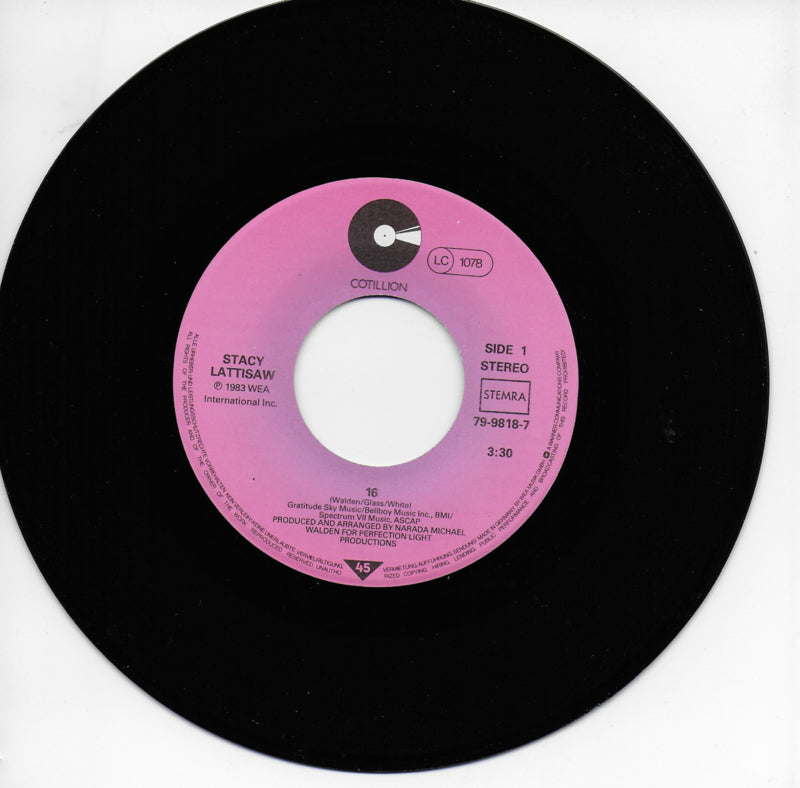 Stacy Lattisaw - Sixteen