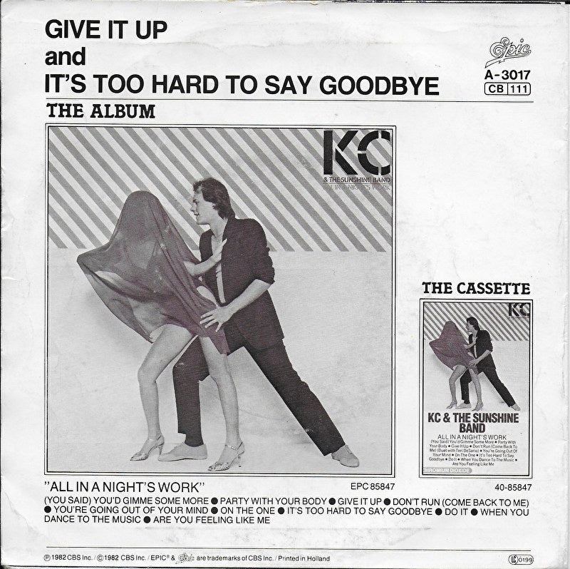 KC and The Sunshine Band - Give it up