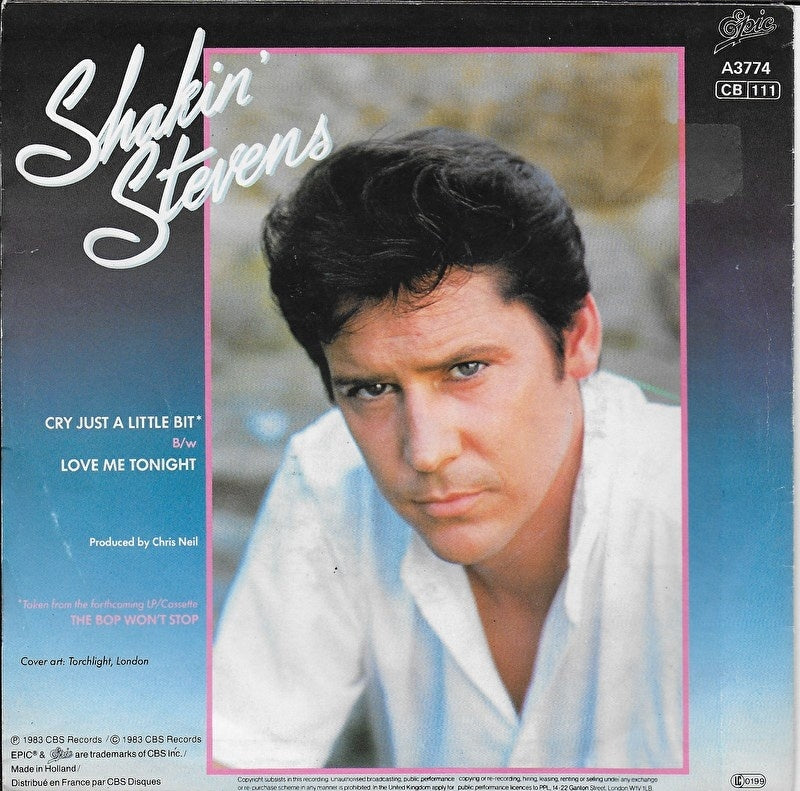 Shakin' Stevens - Cry just a little bit