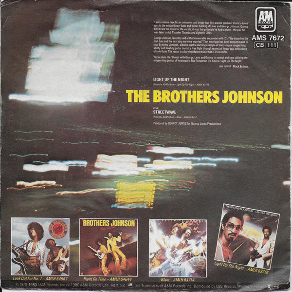 Brothers Johnson - Light up the music