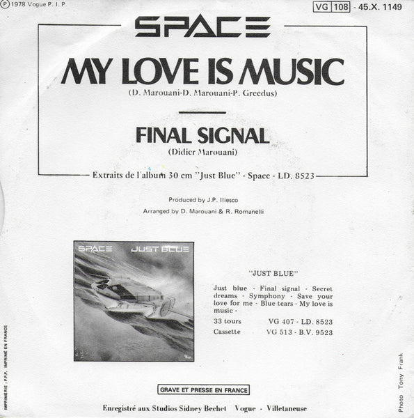 Space - My love is music