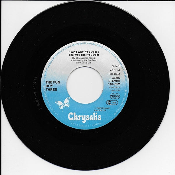 Fun Boy Three with Bananarama - It aint what you do (it's the way that you do it)