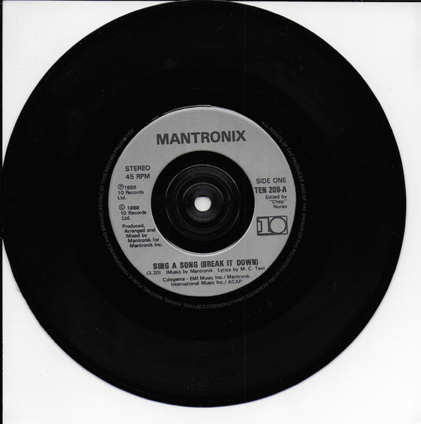 Mantronix - Sing a song