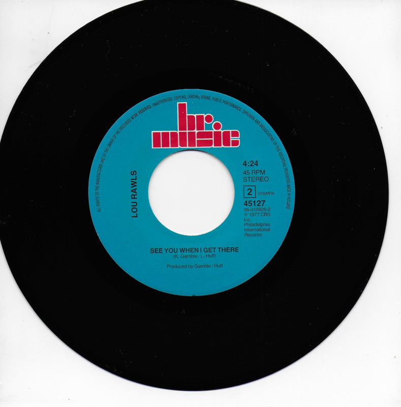 Lou Rawls - You'll never find another love like mine / See you when i get there