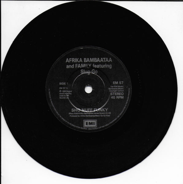 Afrika Bambaataa and Family feat. Sluggo - Sho nuff funky
