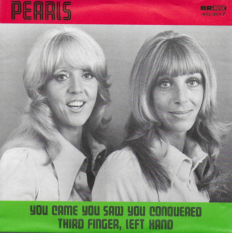 Pearls - You came you saw you conquered / Third finger, left hand
