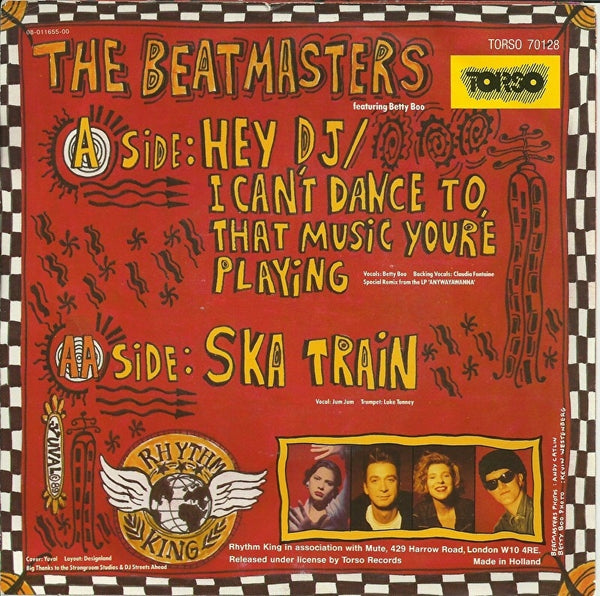 Beatmasters ft. Betty Boo - Hey DJ / I can't dance to that music you're playing