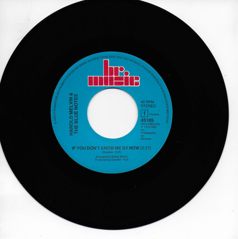 Harold Melvin and the Blue Notes - If you don't know me by now / Satisfaction guaranteed