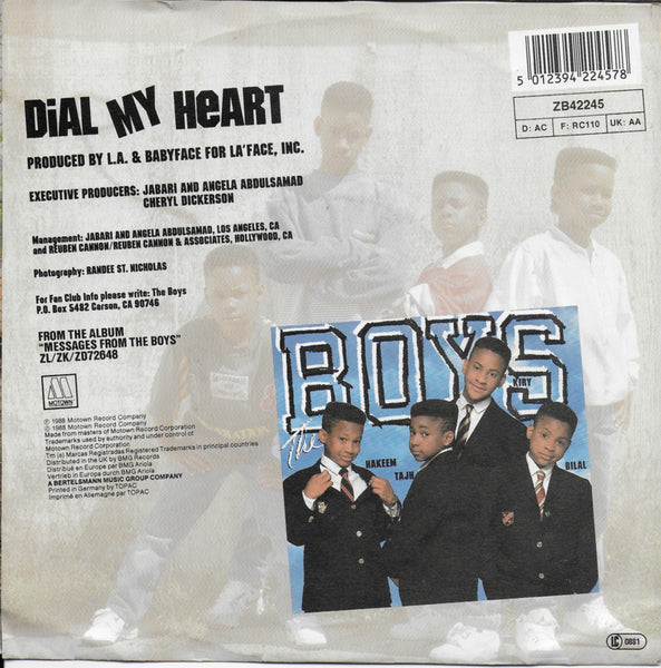 Boys - Dial my heart