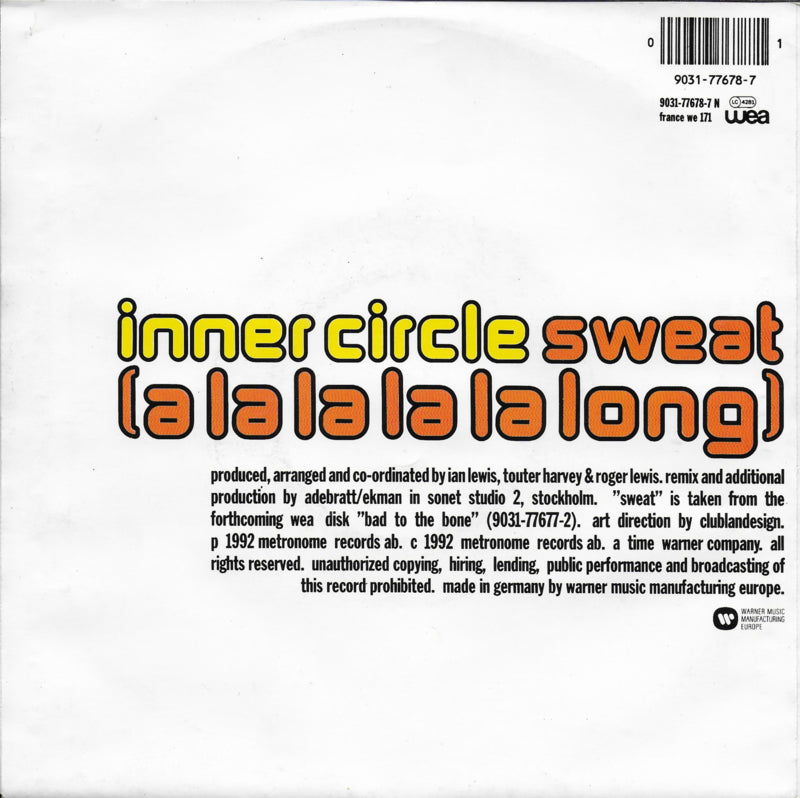 Inner Circle - Sweat (a la la la la long)