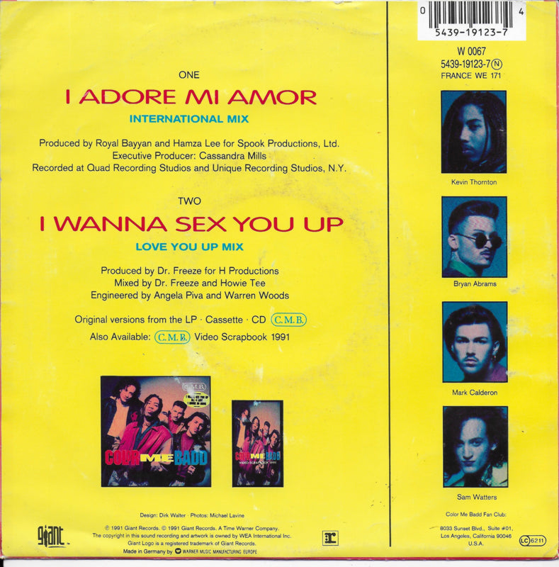 Color Me Badd - I adore mi amor
