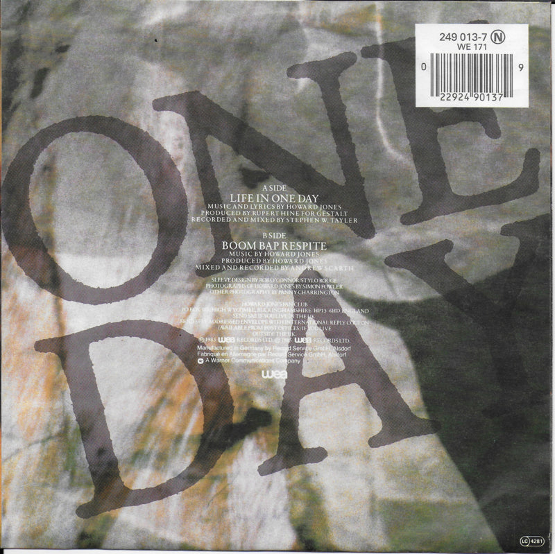 Howard Jones - Life in one day