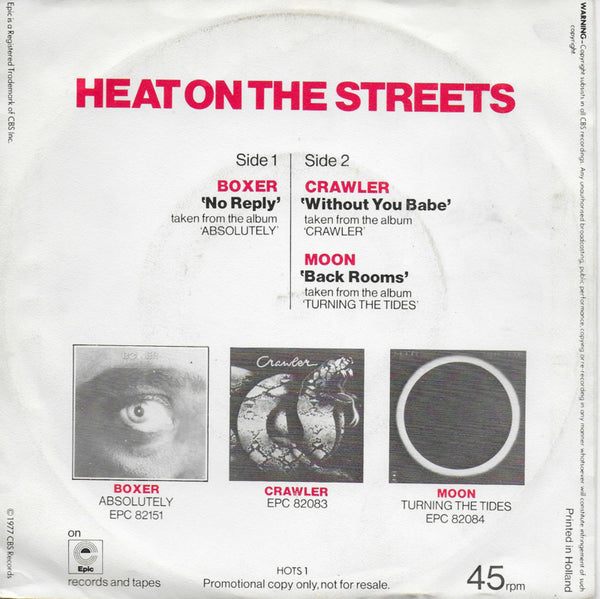 Boxer, Crawler & Moon - Heat on the streets